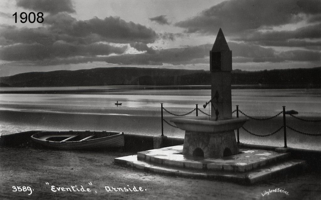 Fountain Eventide c1908 Arnside Archives