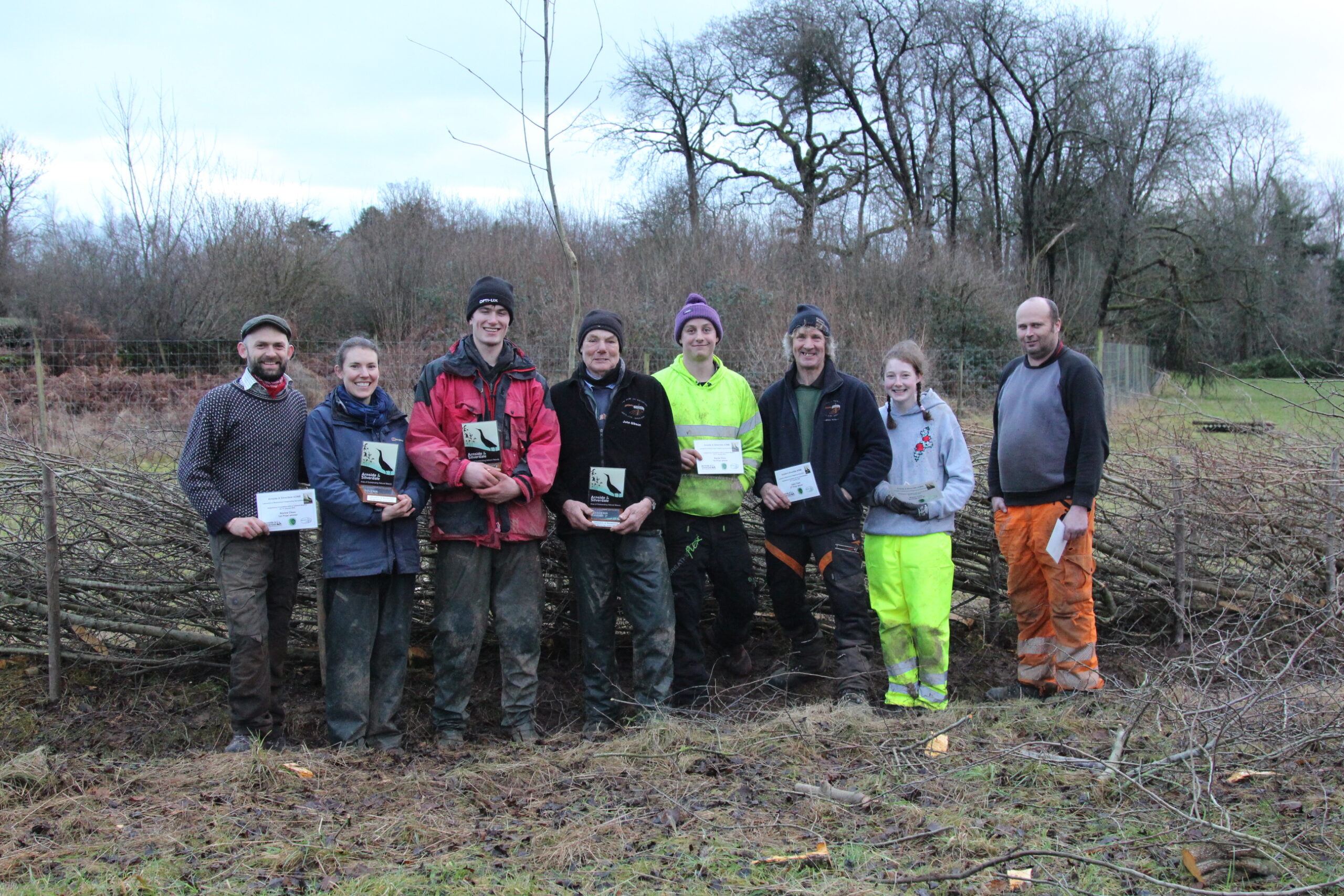 Hedgelaying Competition Winners 2023